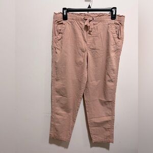 Sonoma Goods for Life Paper Bag Waist Capri Pants | Size Small